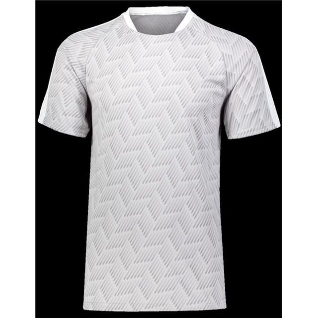 Adult Hypervolt Jersey, Graphite Print & White - 2XL