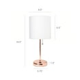 thumbnail image 3 of LimeLights Stick Lamp with USB charging port and Fabric Shade 2 Pack Set, 3 of 8