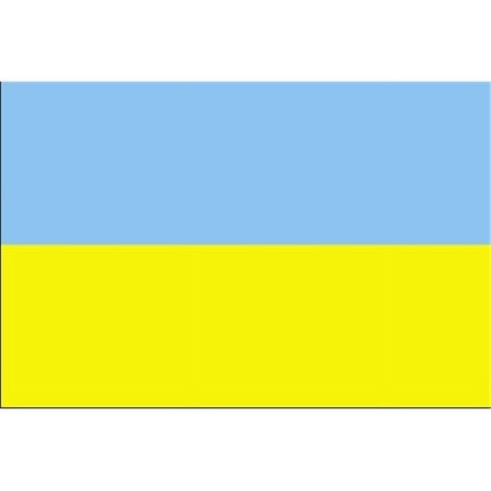 2 ft. X 3 ft. Nyl-Glo Ukraine Flag