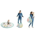 thumbnail image 5 of Play & Go - Meri Meri Collaboration - 3-in-1 Play Mat - Storage Bag & Diaper Bag - Soft Collection with Pastel and Neon Print - Fun & Interactive for Kids - 120 cm Diameter - Suitable for Newborn to T, 5 of 5