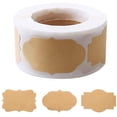 thumbnail image 1 of 300 etiquetas de regalo de Navidad, etiquetas de nombre, autoadhesivas, hechas a mano, etiquetas de tarro multiusos para regalos, decoración cosmética, tarros de masón, manualidades de alimentos, 1 of 3