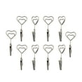 thumbnail image 3 of Photo Hanging Display Clip, Hanging Photo Clip Crafts Artworks, Creative Photo Holder Metal Picture Clip for Office Kids Bedroom Home Party Heart, 3 of 7