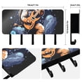 thumbnail image 2 of Fox Astronaut and Guita Mail Holder Organizer Wall Mount with Shelf Key Holder Key Rack with 5 Key Hooks for Wall Decorative, 2 of 6