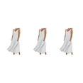 thumbnail image 2 of Minnieouse vestido de verano de las mujeres sin mangas cuello boho estilo vintage playa kaftan largo con bolsillos viaje casual blanco / l Type1 NO1, 2 of 6