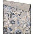 thumbnail image 4 of L Baiet DR642B46 4 x 6 ft. Nadia Floral Rug, Blue, 4 of 5