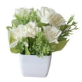 thumbnail image 2 of Artificial Flower Pot Bonsai Stage Bridal Wedding Arrangement Home Party Decor, 2 of 8