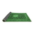 thumbnail image 2 of Ahgly Company Indoor Round Medallion Emerald Green Traditional Area Rugs, 8' Round, 2 of 4