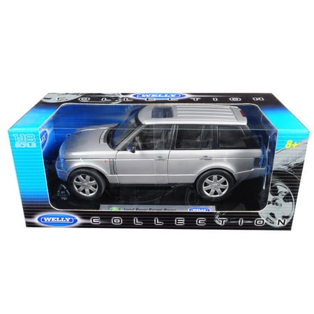 2003 Land Rover Range Rover Silver 1/18 Diecast Model Car by
