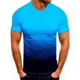 thumbnail image 1 of Short Sleeve Shirts for men Short Sleeve Printing Round Neck Pullover T Shirt Blouse Mens Shirts Short Sleeve Mens Short Sleeve Shirts Men Shirts Short Sleeve Into the Am Shirts Men, 1 of 4