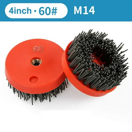 

BAMILL 4Inch 110mm Circular Antique Abrasive Brush Stone Polish Granite Marble Cleaning