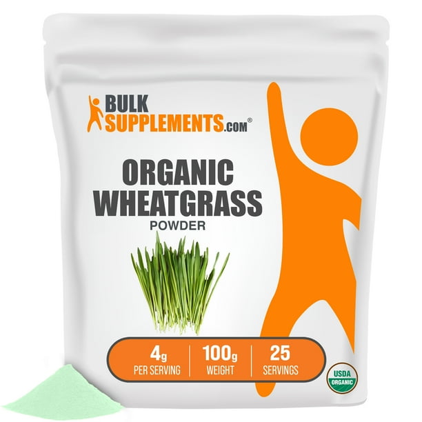 Organic Wheatgrass Powder, 4g Superfoods Powder