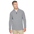 thumbnail image 1 of Men's CrownLux Performance ClubhouseMicro-Stripe Quarter-Zip - BLACK - 3XL, 1 of 3