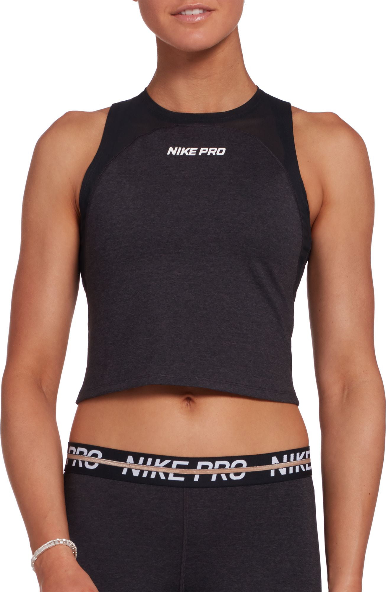 Women's Nike Pro Heatherized Tank 