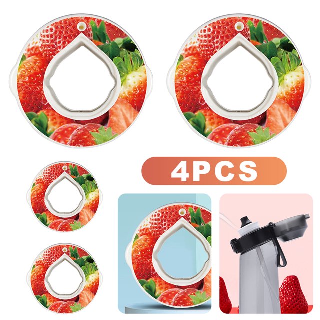 DQrwqpou Cápsulas Sabor Creativo 0 Azúcar Utilizado en Botella Bebida Con Sabor (fresa)