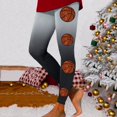 thumbnail image 2 of Gibobby Leggins estampados para mujer, cómodos entrenamiento, leggings con estampado navideño, pantalones de bloque de color, leggings elásticos (Gris, S), 2 of 5
