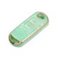thumbnail image 1 of Funda para llave compatible con Mazda CX-3 CX-4, 2 botones, diseño de porcelana, moda, suave, TPU, verde, mando a distancia, sin llave, inteligente, funda protectora, 1 of 1