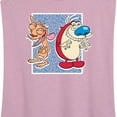 thumbnail image 3 of Ren & Stimpy - Friendly Laughter - Women's Racerback Tank Top, 3 of 5