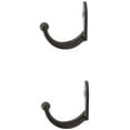 thumbnail image 3 of National Hardware V162 N199-182 Cloth Hook, 35 lb, 1-Hook, Zinc, Brass, 3 of 6