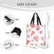 thumbnail image 3 of Balery Pink Hearts Bolsa de Mano para Mujeres con Cremallera, Bolsa de Gimnasio con Compartimentos, Bolsa para Laptop, Bolsa para Trabajo, 3 of 6