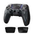 thumbnail image 1 of Compatible con la carcasa del controlador de juegos PS5, funda de silicona antideslizante con tapa para el joystick, 1 of 8