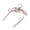 Pink, variant on Fashionable Heart Shaped Bag Charm Keychain Elegant Designs for Trendy Women And Couples Gifts Stylish Outfits