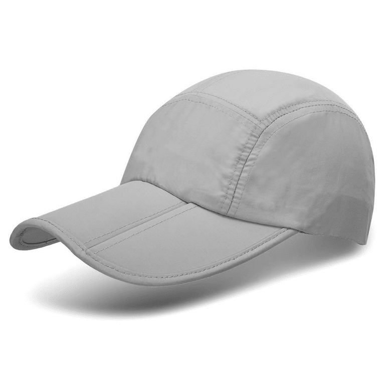 Therma Pro Foldable UPF 50+ Sun Protection Quick Dry Foldable Baseball Cap  Portable Hats for Men or Women …
