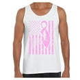 thumbnail image 1 of Awkward Styles Men's Breast Cancer Awareness Graphic Tank Tops Pink Ribbon, 1 of 4