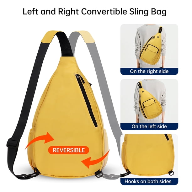 HAWEE Convertible Rope Sling Backpack Anti Theft Crossbody  display picture 2