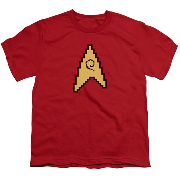 Star Trek - 8 Bit Engineering - Youth Short Sleeve Shirt - Large