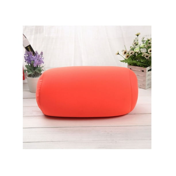 Soft Creative Pillows Roll Round Memory Foam Pillow Microbead Back