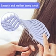thumbnail image 4 of Cepillo De Ventilación, Cepillo Para Desenredar Masaje Ergonómico Dientes Suaves Herramienta De Peinado Segura Para Cabello Rizado, 4 of 7