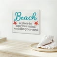 thumbnail image 4 of JennyGems Beach House Decor, Beach Bathroom Wall Decor, Inspirational Gifts, Coastal Nautical Decor Beach Signs Coastal Farmhouse Decor (Beach A Place To Lose Your Mind and Find Your Soul), 4 of 9