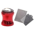 thumbnail image 1 of Nail Art Stencils Silicone Stamper Scraper Set Herramienta para Damas Mujer, Reutilizable/ rojo jinwen estampado de uñas, 1 of 7