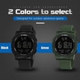 thumbnail image 2 of Synoke 9002 Men Outdoor Waterproof Sports Watch Army Green, 2 of 4