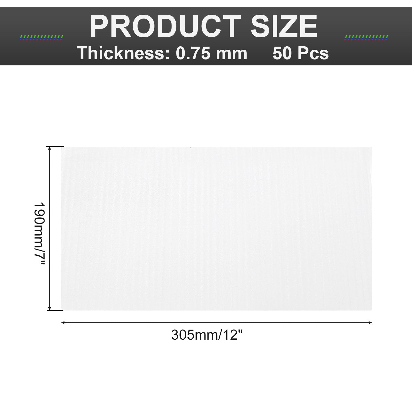 Uxcell Foam Packing Pouches 50 Pack 7'' x 12'' Wrap Bubble Pouches Cushion Foam Packing Supplies Packing sleeves White