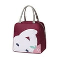 thumbnail image 1 of Bolsa De Almuerzo Japonesa Con Dibujos Animados Para Niños, Lonchera Escolar Térmica Con Interior Espacioso, Capacidad Para Dos Loncheras Grandes, Tela Fácil De Limpiar.,Vsgery, 1 of 4