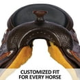 thumbnail image 4 of Schneiders Apache II Trail Saddle | Artisan-Crafted Comfort | Dark Oil | Size 15, 4 of 9