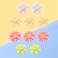 thumbnail image 1 of WHAMVOX Creative Resin Flower Shaped Push Pins Assorted Colors for Office School Use with Metal Base, 1 of 8