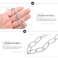 thumbnail image 4 of Shisuyan Ceiling Light Connection Chain Hanging Light Chain Chandelier Accessory, 4 of 8