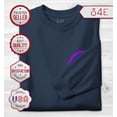 thumbnail image 2 of S4E Men's Rainbow Flag LGBTQ Gay Pride Long Sleeve Shirt Small Navy, 2 of 4