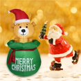 thumbnail image 2 of Modelo De Gas Navideño, Decoración Navideña Para Patio, Paquete Luminoso Inflable, Modelo De Gas Para Cachorros, Decoraciones Navideñas Para El Hogar Guardurnaity HA023858-00, 2 of 7