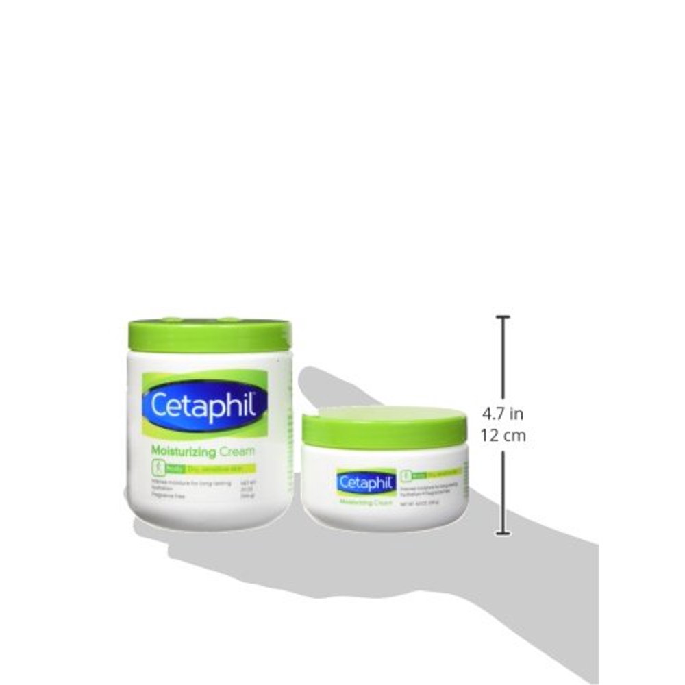 Cetaphil Cream 2 Pack 28.8 Oz Total 20 Oz Jar and 8.8 Oz Jar