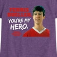 thumbnail image 3 of Ferris Bueller's Day Off - Ferris My Hero - Toddler And Youth Girls Short Sleeve Graphic T-Shirt, 3 of 5