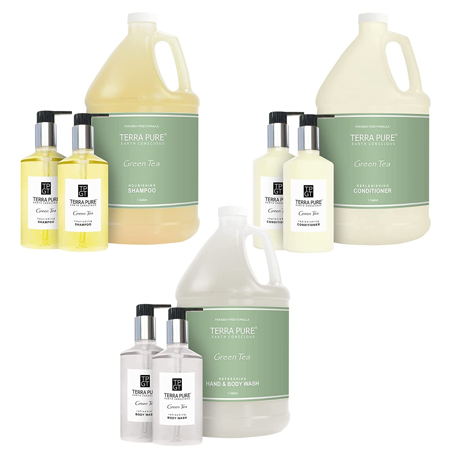 Terra Pure Gallon & Dispenser Set AllInKit Shampoo