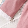 thumbnail image 5 of hotojiny Girl Long Sleeve Dress Lace Trim Collared Fall Clothes Knee Length Flowy A-Line Corduroy Dresses Children Clothes(Pink,2-3 Years), 5 of 9