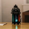 thumbnail image 5 of Cheers.US Iron Candle Holder Lantern Light Lamp Hanging Home Wedding Decor Garden, 5 of 7