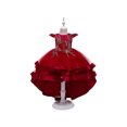 thumbnail image 2 of DYMADE Girls Toddler Kids Vintage Costume Princess Party Wedding Formal Dresses Gown, 2 of 5