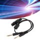 thumbnail image 5 of Cable de conversión XLR a 2 GA ANGGREK adaptador de auriculares de aviación estirable Plug and Play de 5 pines, 5 of 8