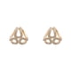 thumbnail image 4 of Qarigey Bufanda Anillo Clip Elegante Chal Hebilla Titular Broche Pin decorativo Bufandas de boda Sujetador Mujer Hebillas fijas Oro Oro 2piezas, 4 of 6