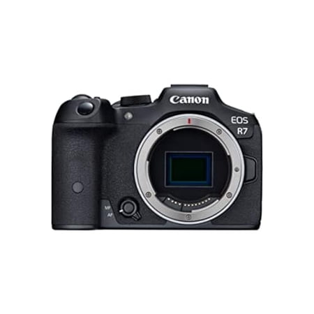 Canon EOS R7 32.5 Megapixel Mirrorless Camera Body Only, Black -